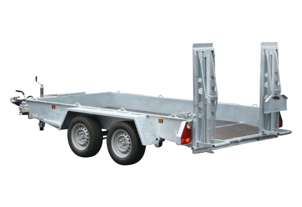 Baumaschinentransporter